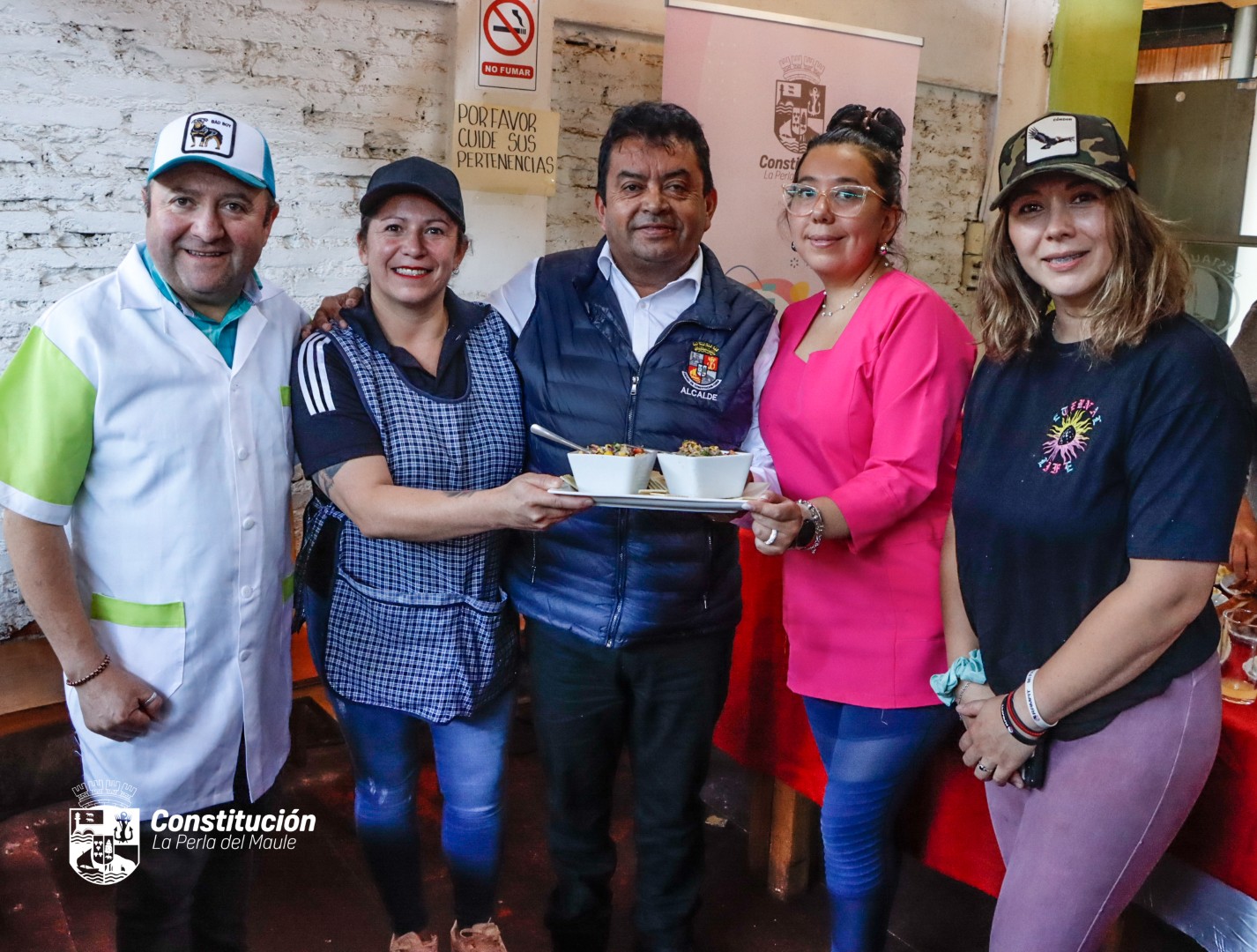 ALCALDE REALIZÓ LANZAMIENTO “LOS MARISCALES ESTÁN DE FIESTA 2025” EN EL MERCADO DE LA PERLA DEL MAULE