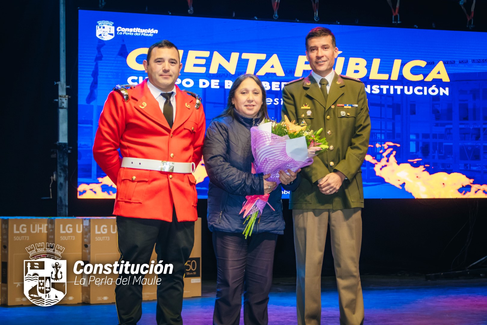 BOMBEROS DE CONSTITUCIÓN RINDE EXITOSA CUENTA PÚBLICA 2024 DESTACANDO TRANSPARENCIA, PROYECCIÓN Y FUERTE APOYO MUNICIPAL.