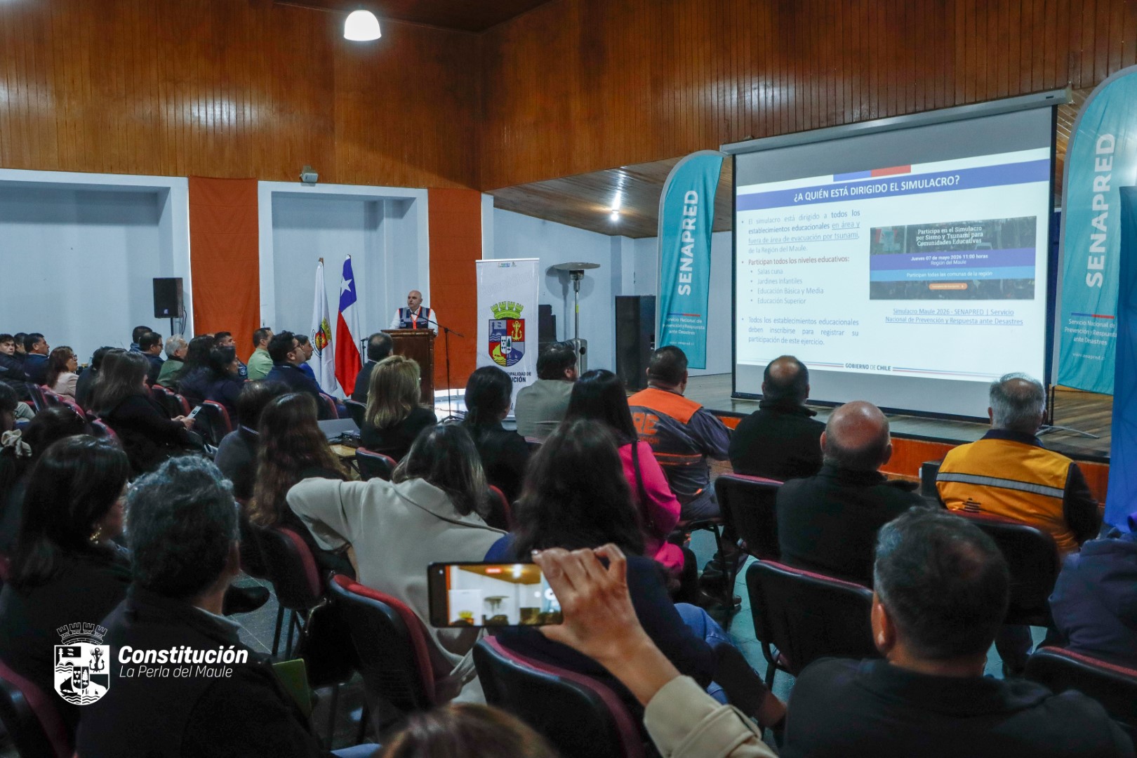 CONSTITUCIÓN SE PREPARA PARA SIMULACRO REGIONAL DE TERREMOTO 8.8 Y POSTERIOR TSUNAMI CON ORGANIZACIONES Y ESTABLECIMIENTOS EDUCACIONALES