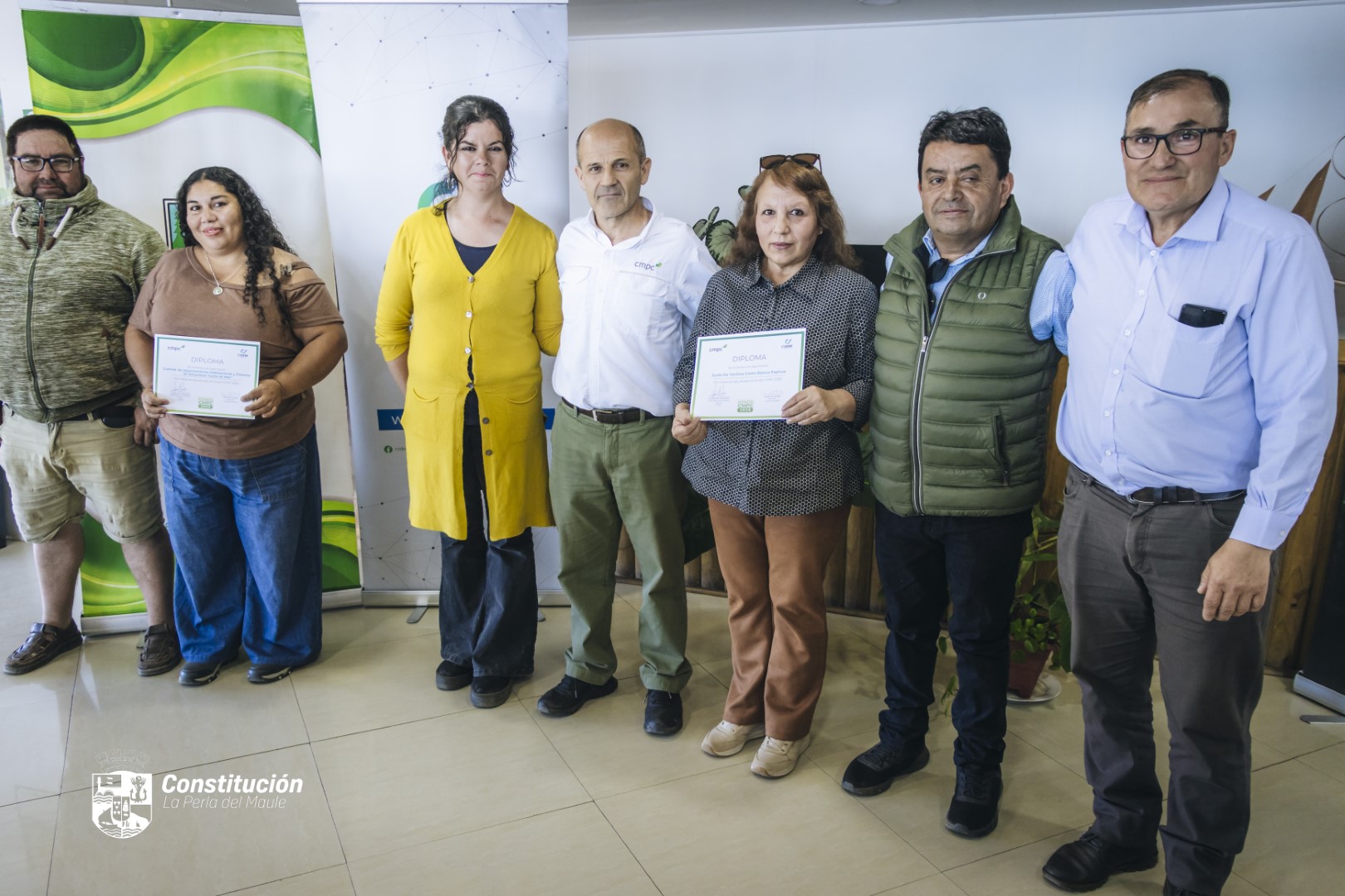 ORGANIZACIONES SOCIALES DE CONSTITUCIÓN Y EMPEDRADO RECIBEN FONDOS CMPC 2025 PARA FORTALECER EL DESARROLLO COMUNITARIO.