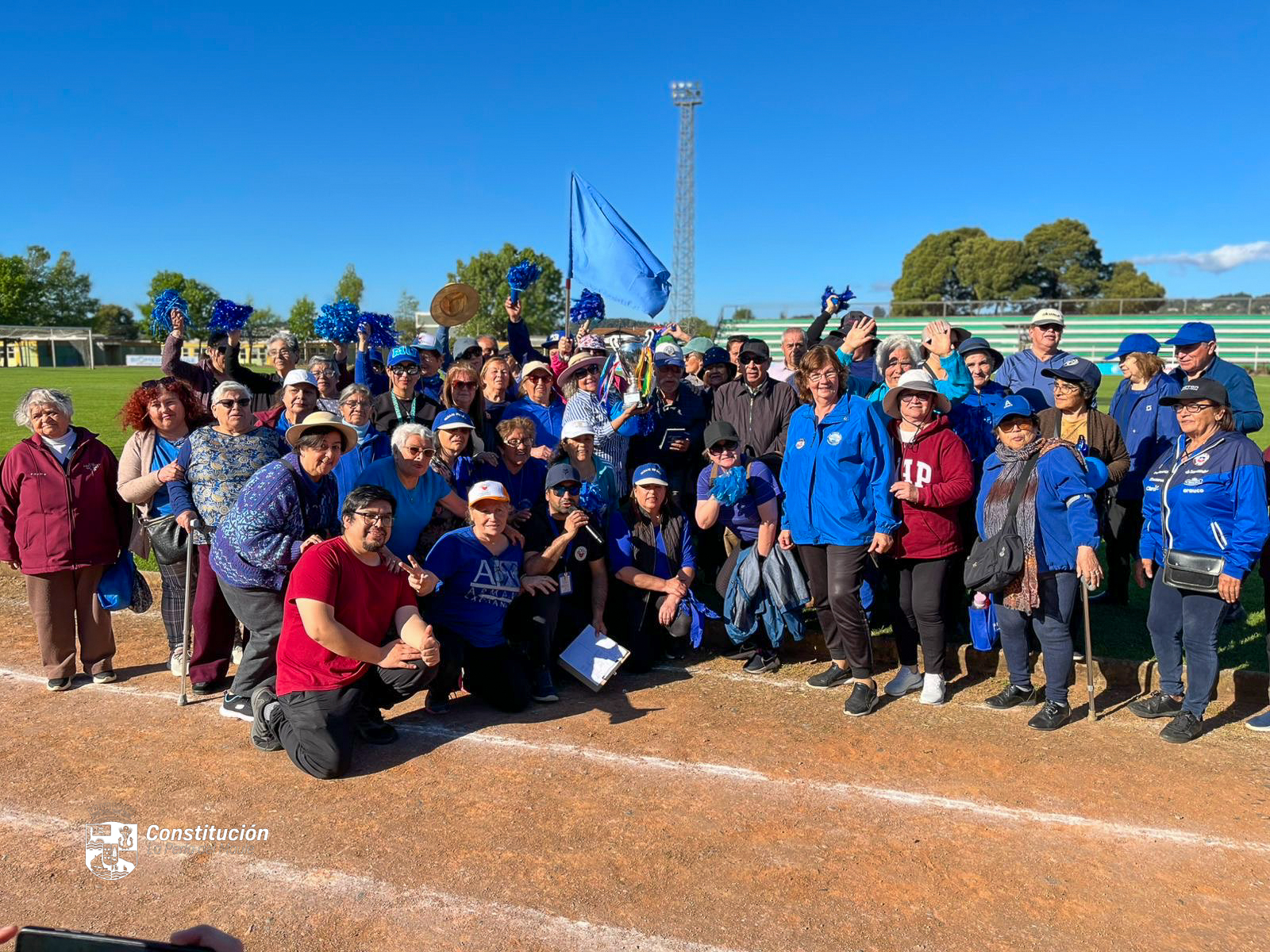 OMAM CELEBRÓ OLIMPIADAS EN EL MES DEL ADULTO MAYOR EN EL ESTADO ENRIQUE DONN MÜLLER: MÁS DE 150 PARTICIPANTES