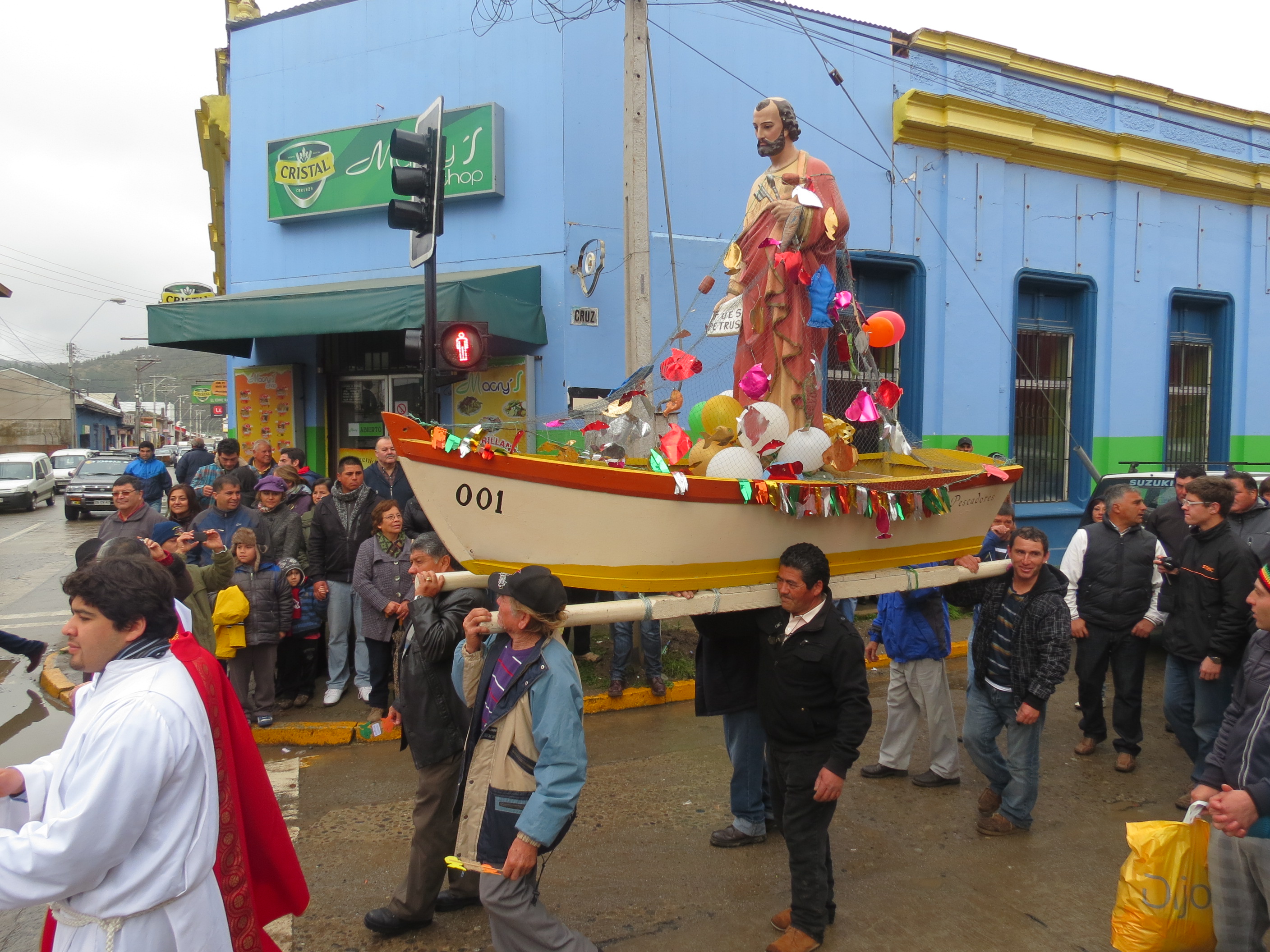Pescadores de Constitución Celebraron Fiesta de San Pedro