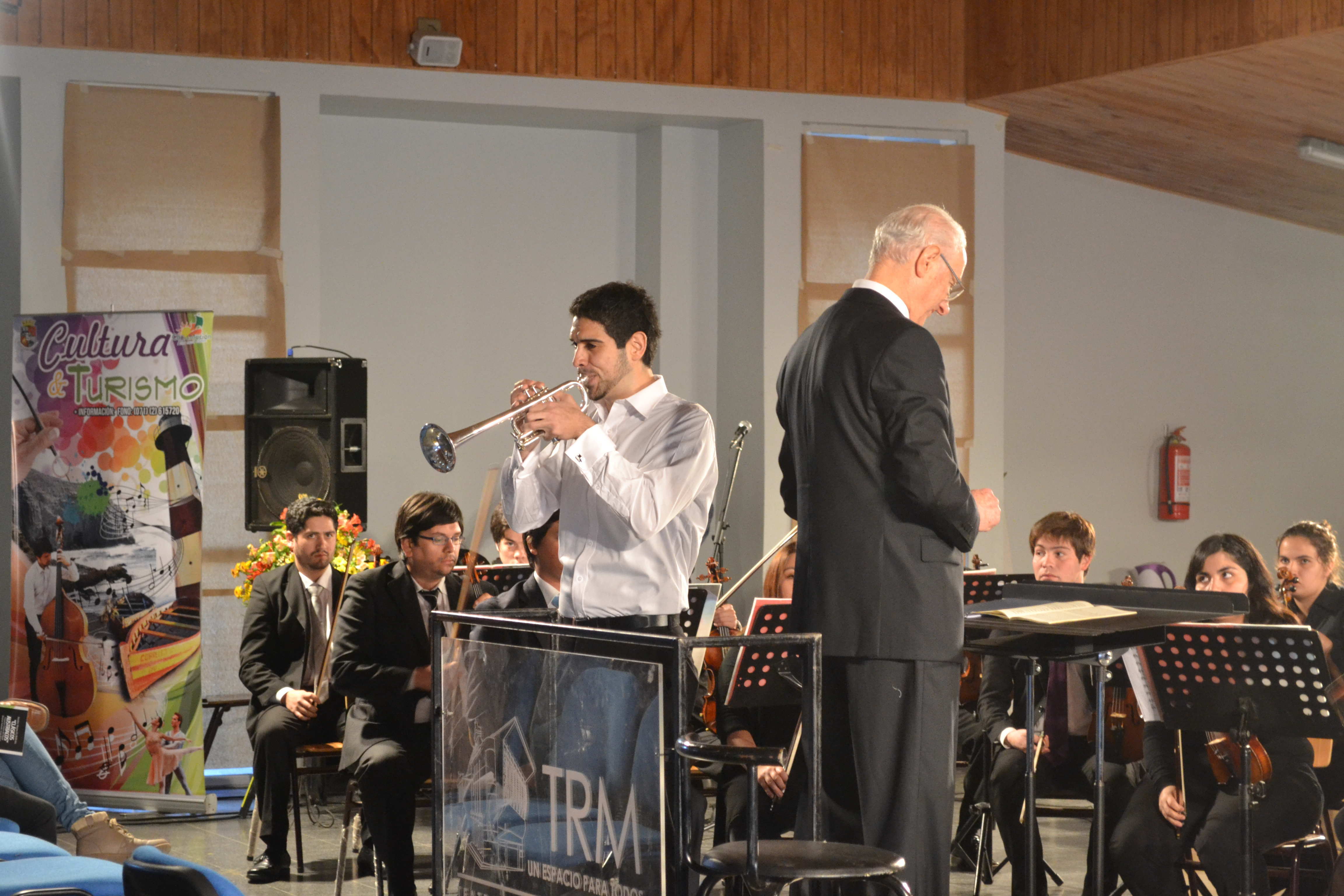 Orquesta sinfónica del TRM se presentó en la comuna de…