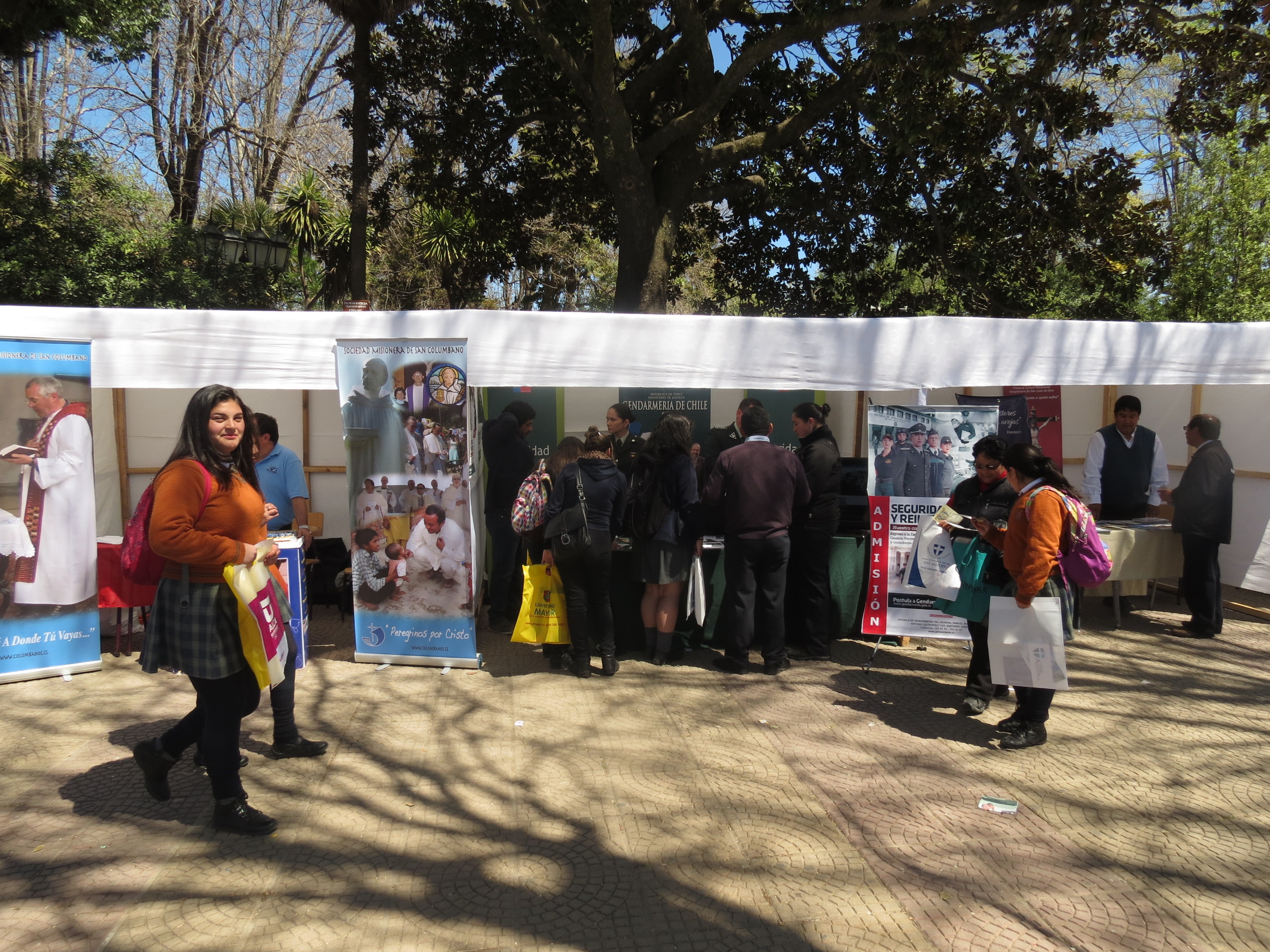 Estudiantes agradecidos con Feria Vocacional