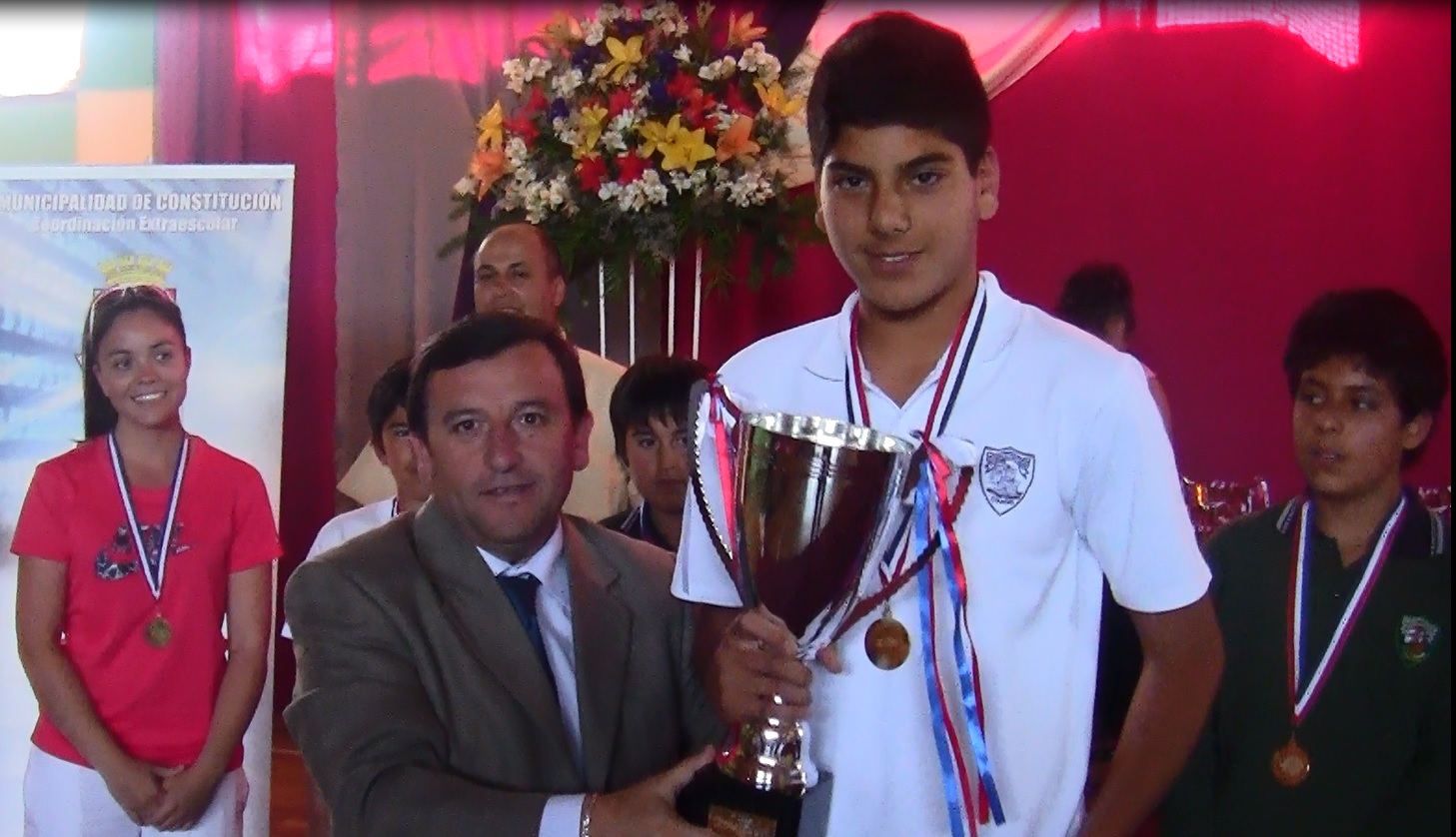 Premiación Anual de Deportes Colectivos en Constitución