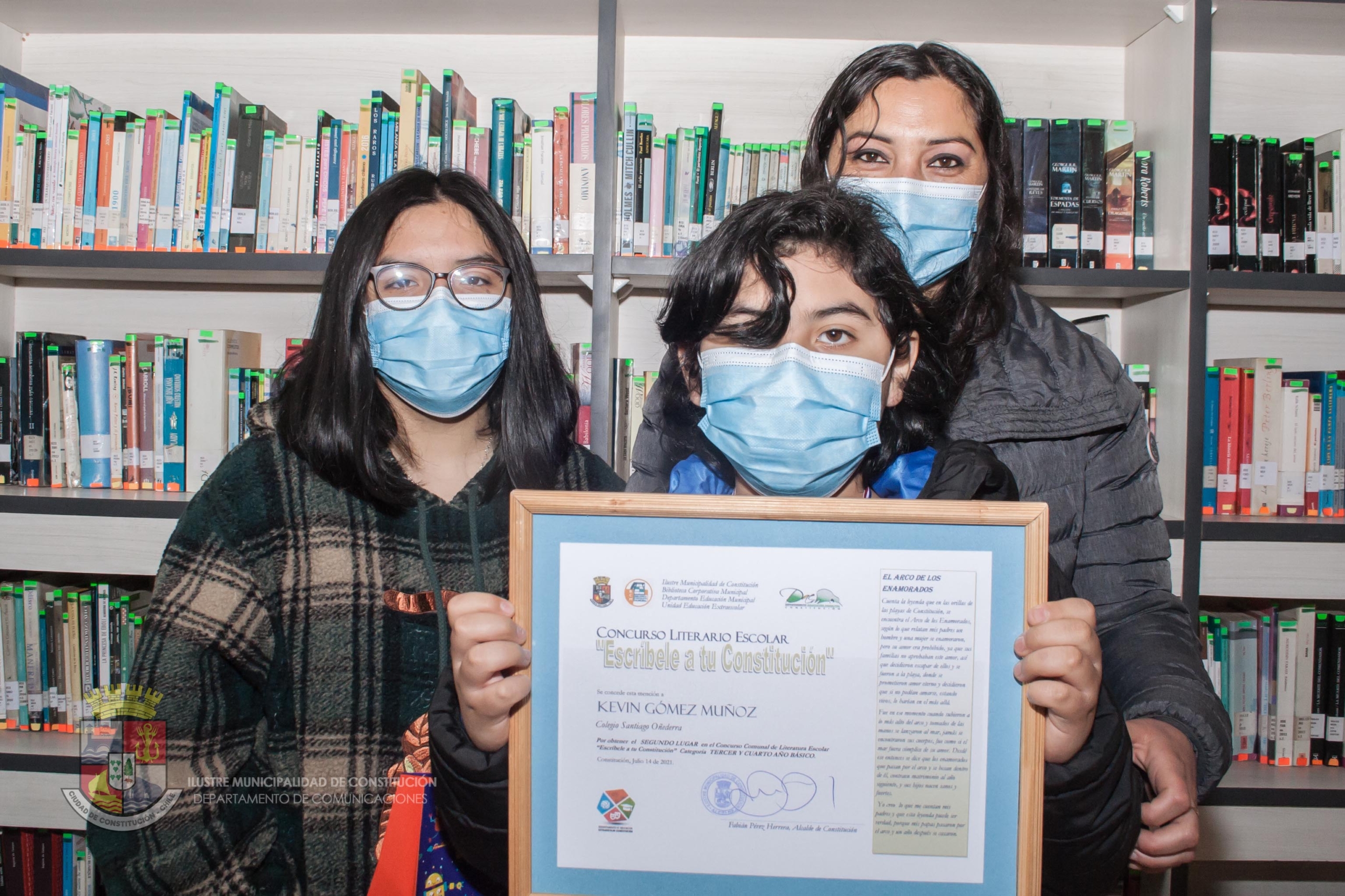 PREMIACIÓN CONCURSO ESCRÍBELE A CONSTITUCIÓN