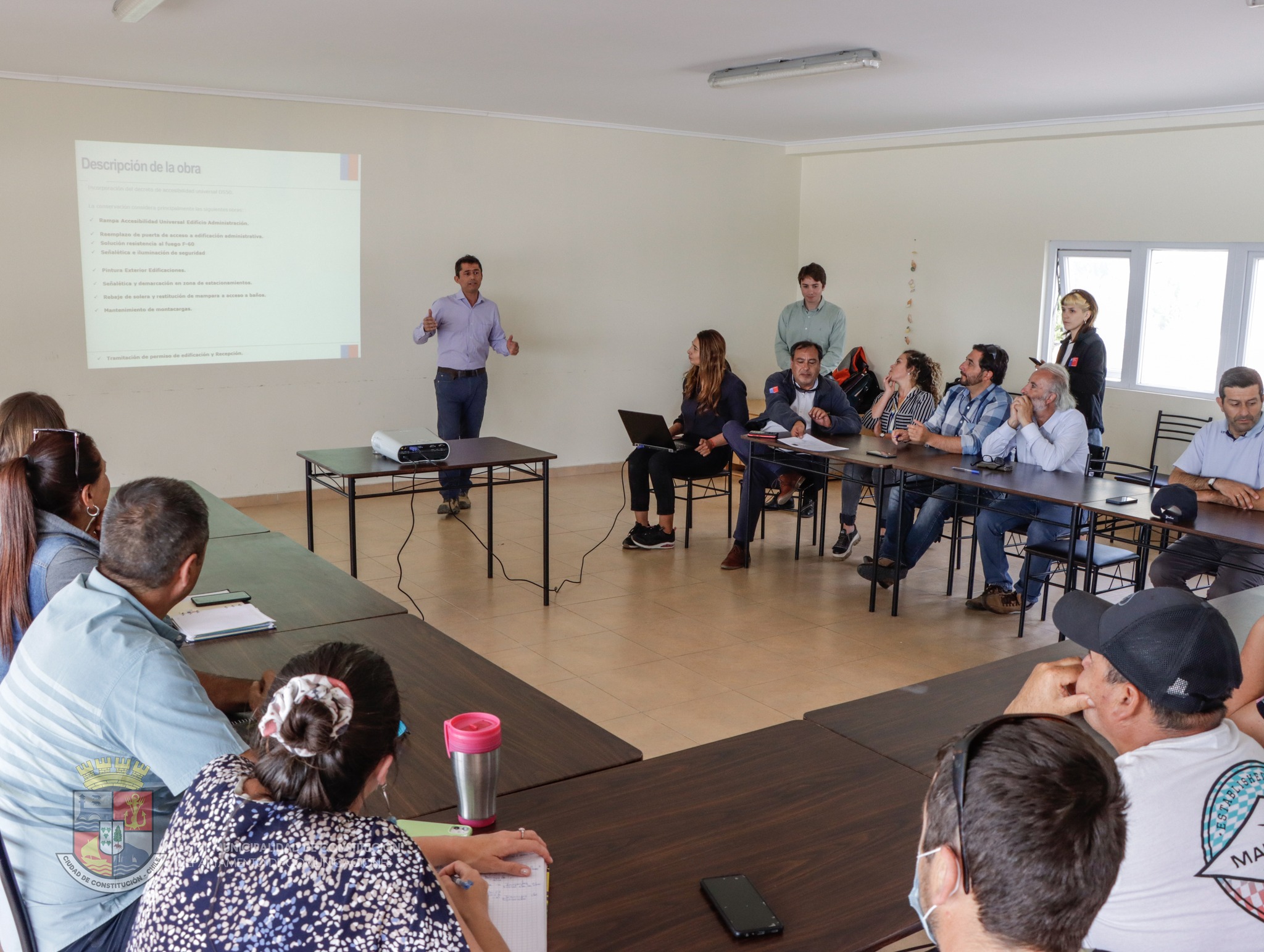 Proyecto de mejoramiento en Caleta Maguellines
