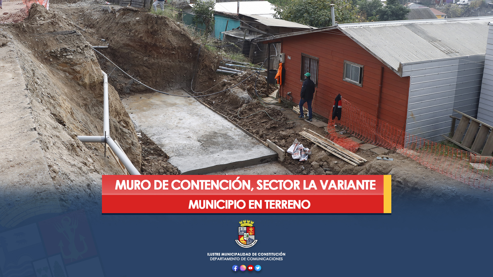 MUNICIPIO EN TERRENO – AVANCES DE LOS DIFERENTES PROYECTOS