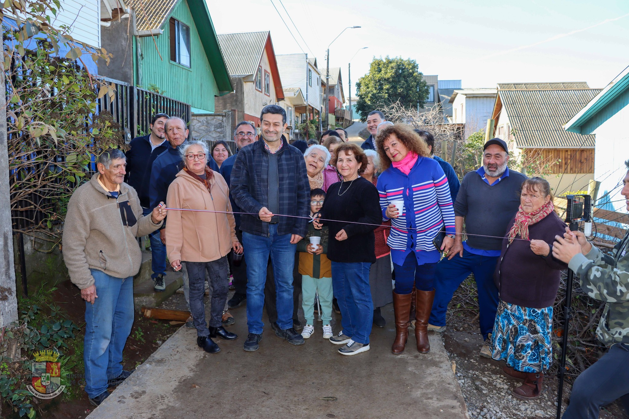 INAUGURACIÓN PASAJE SINAÍ CERRO O’HIGGINS