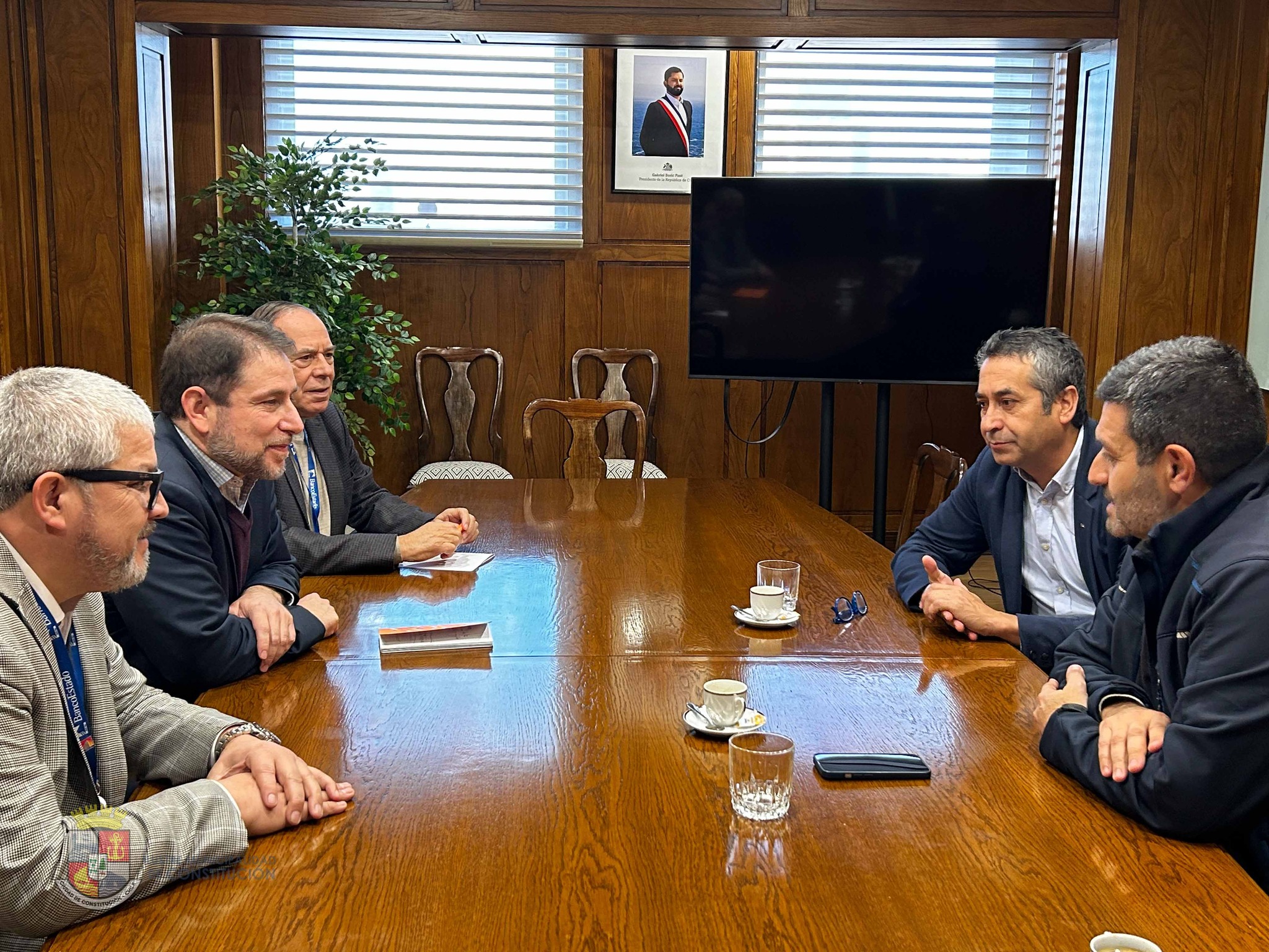 REUNION CON PRESIDENTE DEL DIRECTORIO BANCO ESTADO