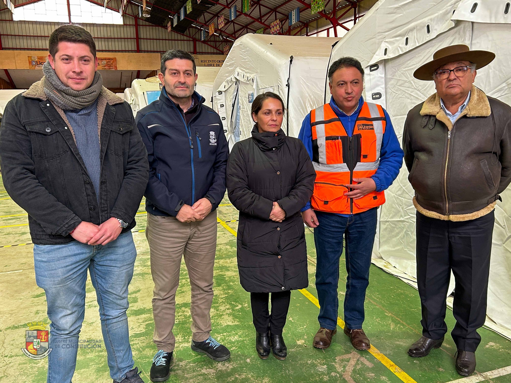 ENCUENTRO SOLIDARIO ENTRE ALCALDES DE LA ASOCIACIÓN MAULE COSTA Y LICANTÉN TRAS EL TEMPORAL DE JUNIO