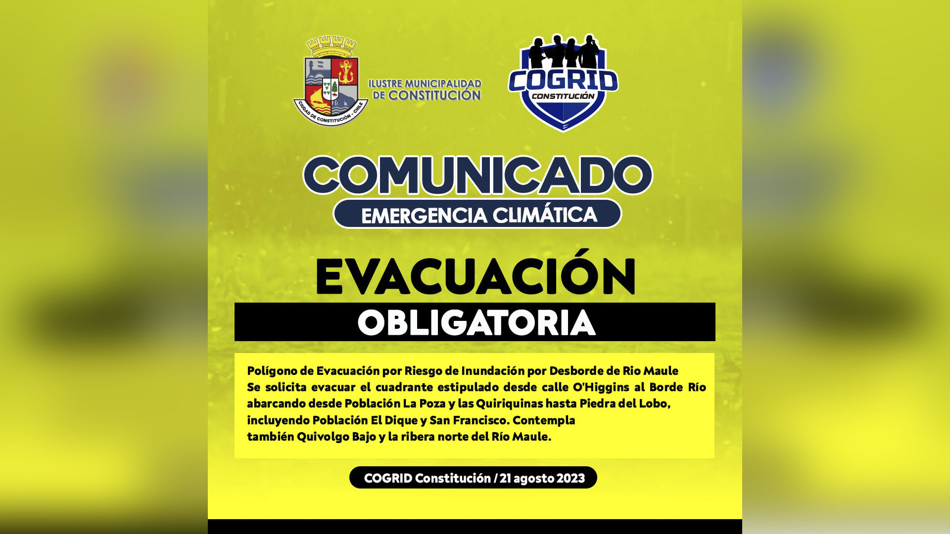 COMUNICADO