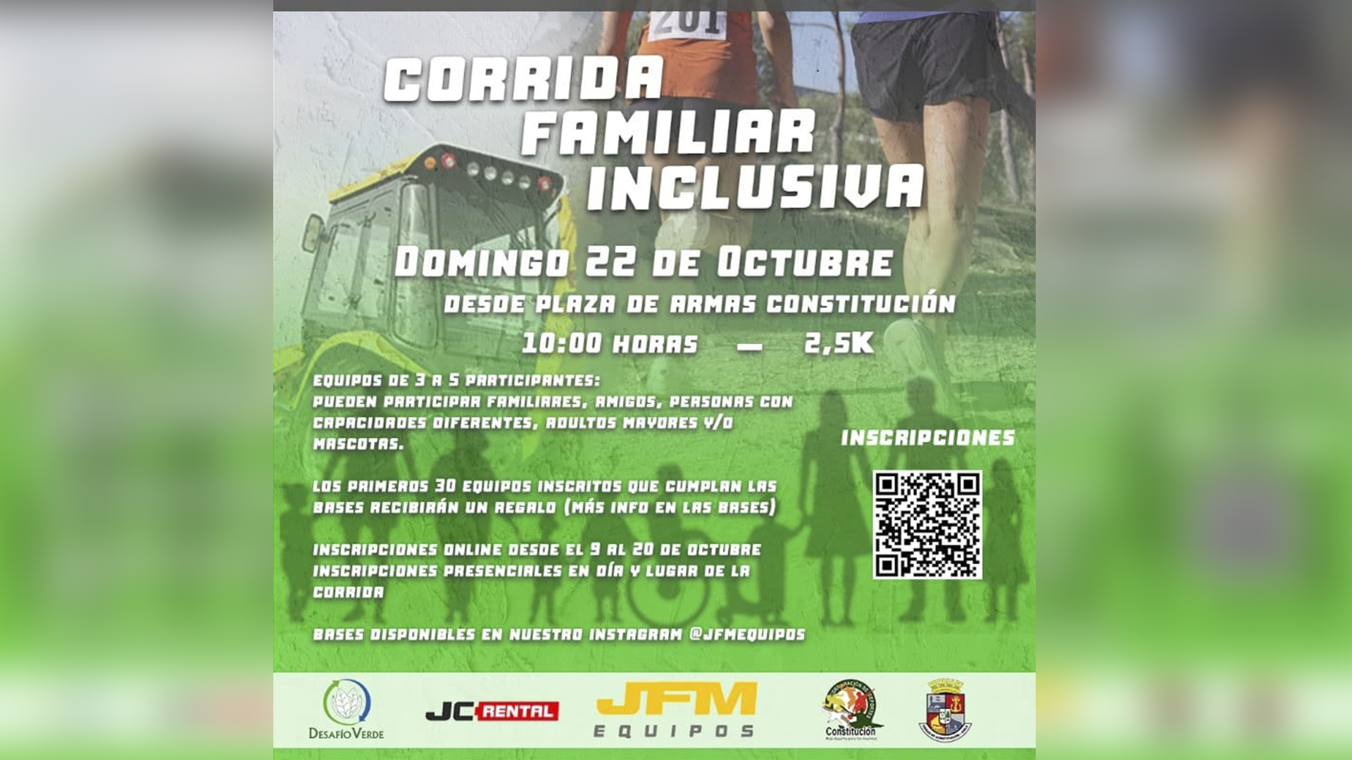 CORRIDA FAMILIAR INCLUSIVA