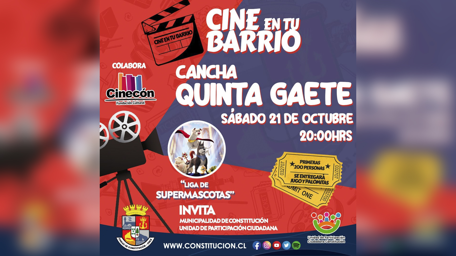 CINE EN TU BARRIO