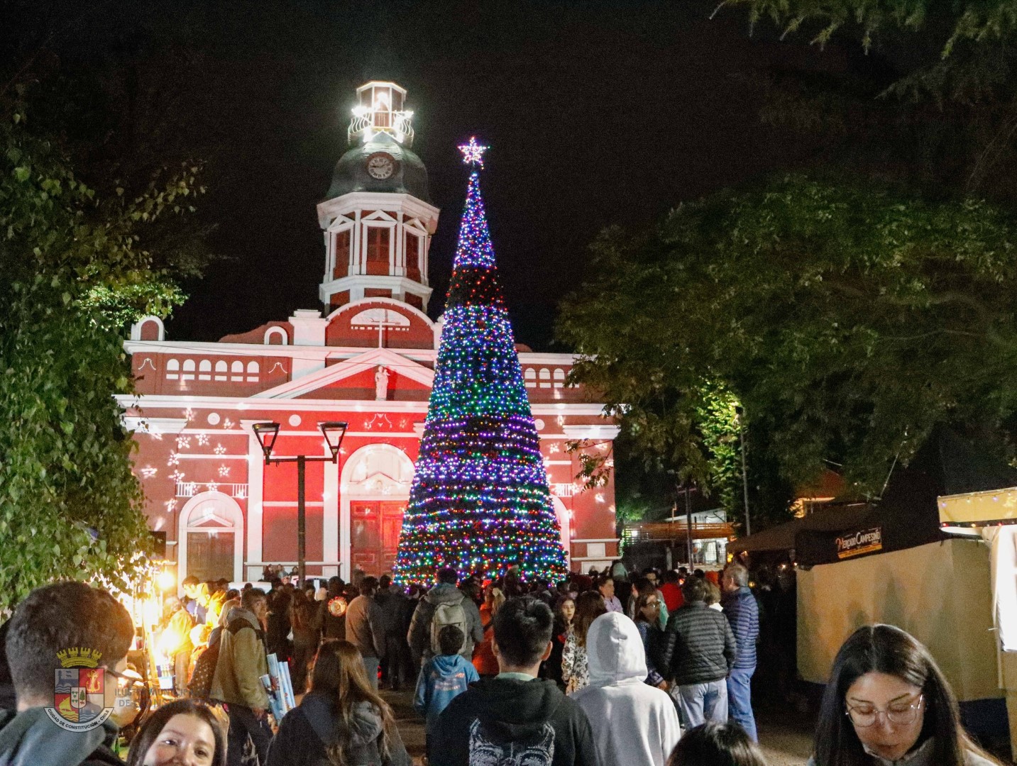 ENCENDIDO GRAN ÁRBOL DE NAVIDAD
