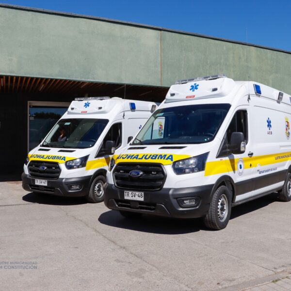 ENTREGA DE DOS NUEVAS AMBULANCIAS COMPLETAMENTE EQUIPADAS PARA MEJORAR LA…