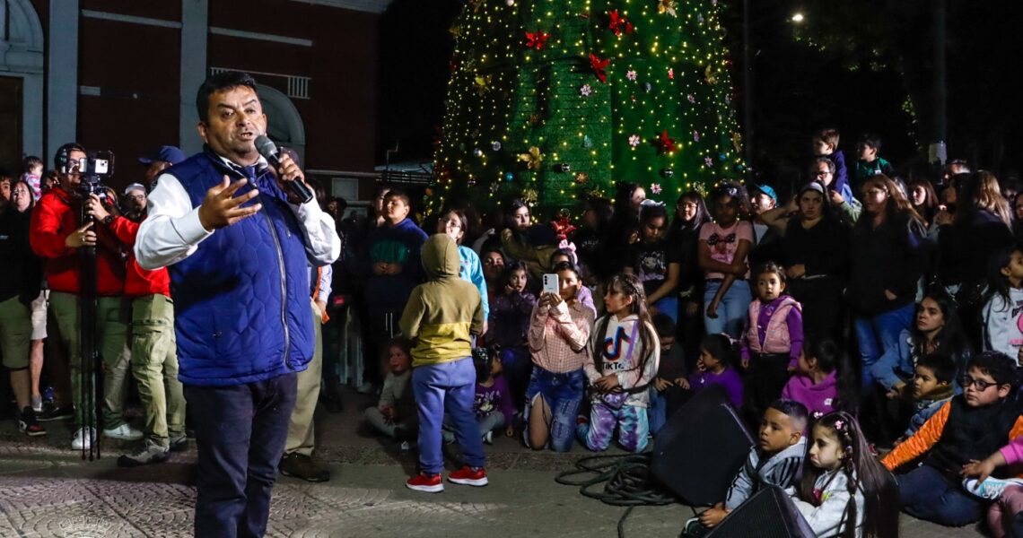 MASIVA ASISTENCIA EN INAUGURACIÓN DE PARQUE NAVIDEÑO 2024 