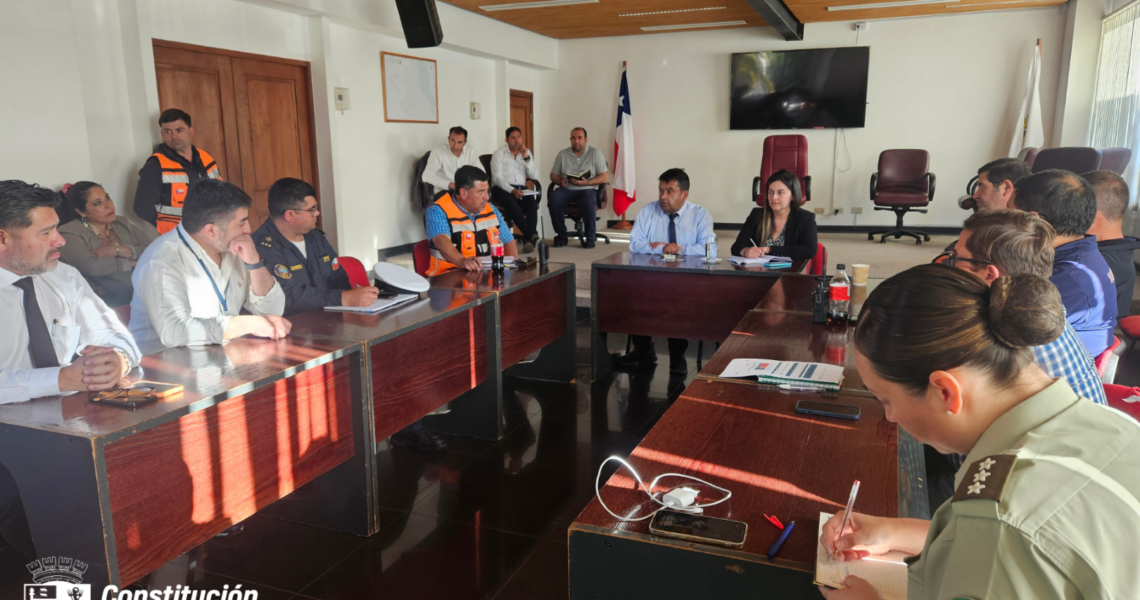 LA SEGURIDAD, EL ORDEN Y LA LIMPIEZA ES FUNDAMENTAL PARA LA NUEVA ADMINISTRACIÓN DE LA MUNICIPALIDAD DE CONSTITUCIÓN 