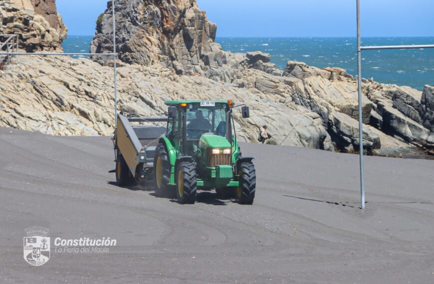CONSTITUCIÓN INICIA LA LIMPIEZA DE PLAYAS PARA EL VERANO 2025