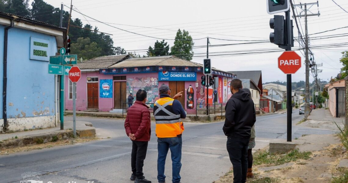 REINSTALAN Y MODERNIZAN SEMÁFORO UBICADO EN ESQUINA DE O’HIGGINS CON RENGIFO 
