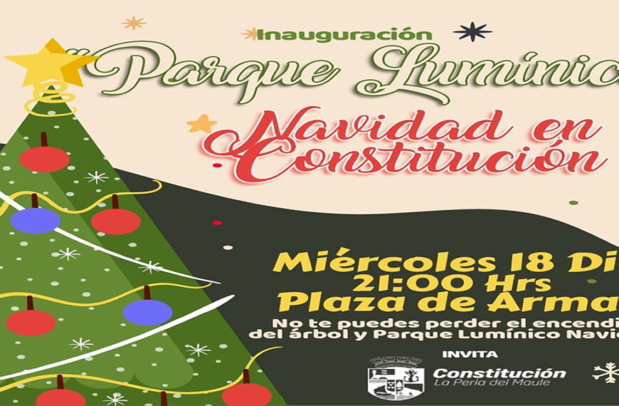 ENCENDIDO DE ÁRBOL E INAUGURACIÓN DE PARQUE NAVIDEÑO