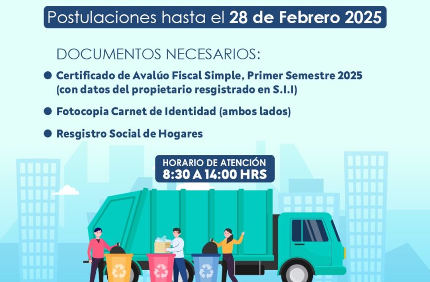 REBAJA DEL DERECHO DE ASEO DOMICILIARIO