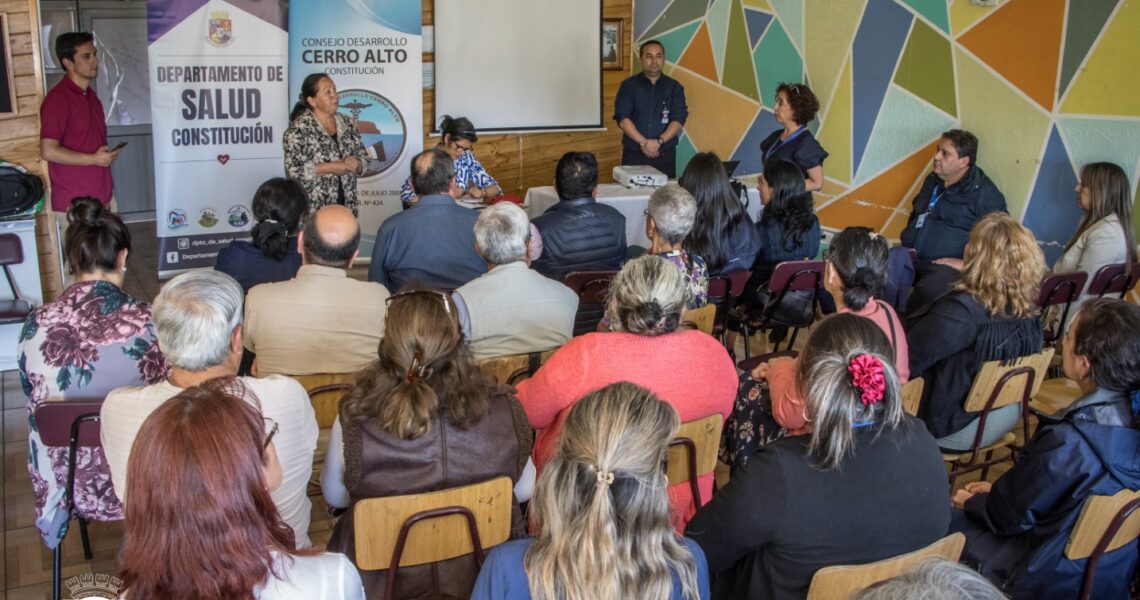 ALCALDE Y REUNIÓN CONSEJO DESARROLLO CERRO ALTO