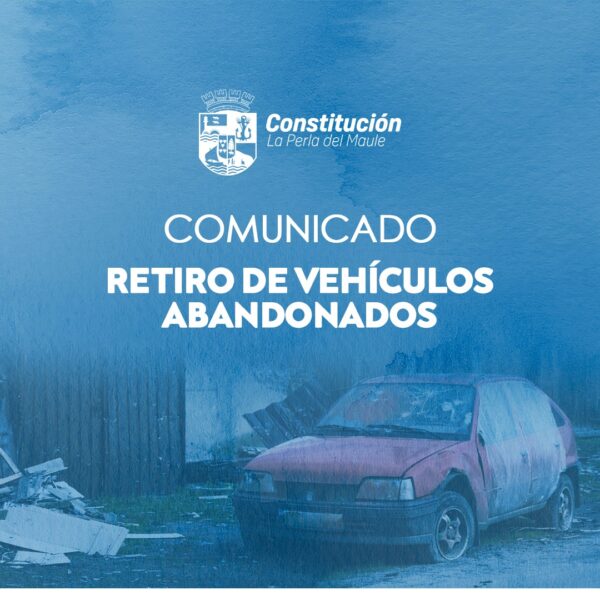 AVISO RETIRO DE VEHÍCULOS ABANDONADOS