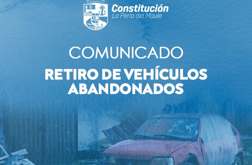 AVISO RETIRO DE VEHÍCULOS ABANDONADOS
