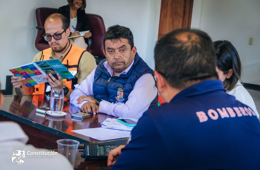 ALCALDE DE CONSTITUCIÓN CARLOS VALENZUELA GAJARDO FORMULÓ LLAMADO A LA…
