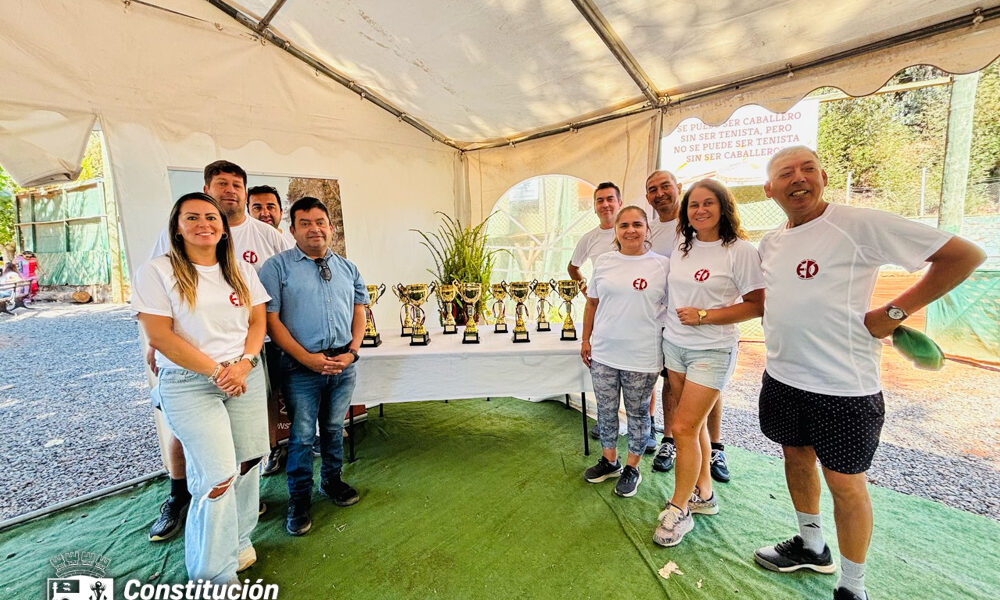 CON GRAN MARCO DE PÚBLICO SE DESARROLLÓ EL CUADRAGESIMO “ABIERTO DE TENIS SEMANA MAULINA 2025”