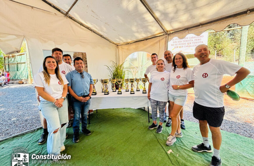 CON GRAN MARCO DE PÚBLICO SE DESARROLLÓ EL CUADRAGESIMO “ABIERTO DE TENIS SEMANA MAULINA 2025”