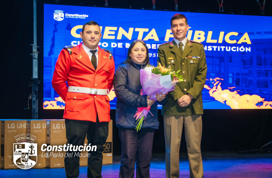 BOMBEROS DE CONSTITUCIÓN RINDE EXITOSA CUENTA PÚBLICA 2024 DESTACANDO TRANSPARENCIA, PROYECCIÓN Y FUERTE APOYO MUNICIPAL.
