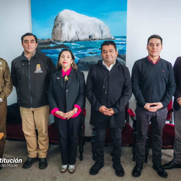 SEREMI DE SEGURIDAD PÚBLICA DEL MAULE VISITA CONSTITUCIÓN PARA FORTALECER&hellip;