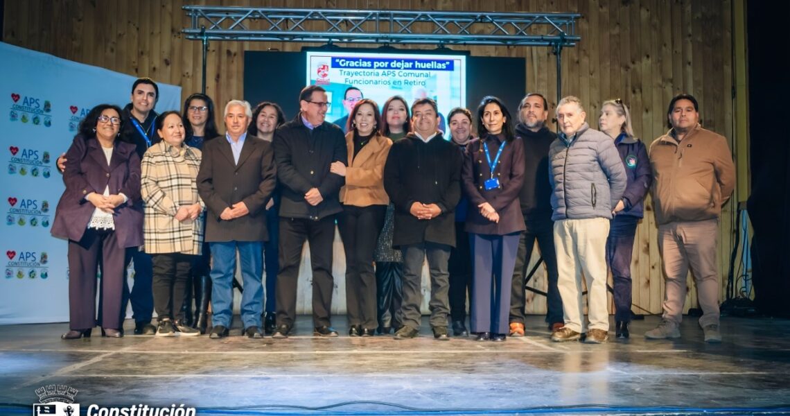 EMOTIVA CEREMONIA DE DESPEDIDA A FUNCIONARIOS DEL DEPARTAMENTO DE SALUD COMUNAL MARCA CIERRE DE UNA VALIOSA ETAPA LABORAL.