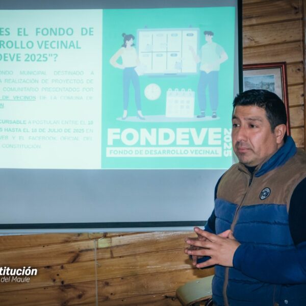 MUNICIPIO DE CONSTITUCIÓN REALIZA CAPACITACIÓN FONDEVE A ORGANIZACIONES VECINALES EN&hellip;