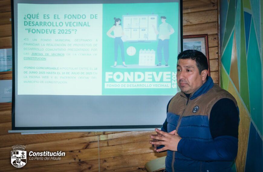 MUNICIPIO DE CONSTITUCIÓN REALIZA CAPACITACIÓN FONDEVE A ORGANIZACIONES VECINALES EN CERRO ALTO.