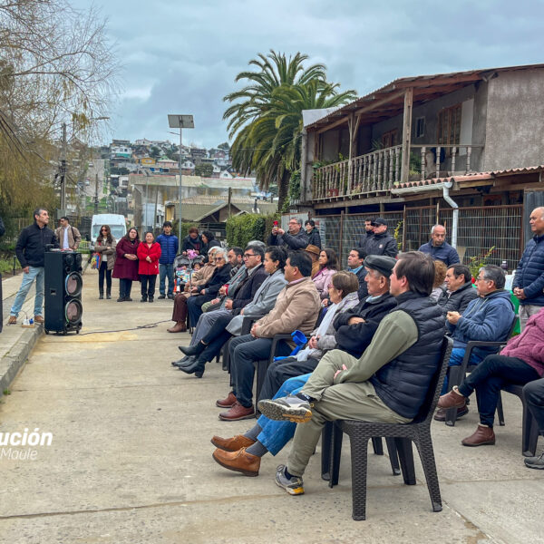 Inauguran nueva placilla en el sector Alameda de Constitución, fruto…