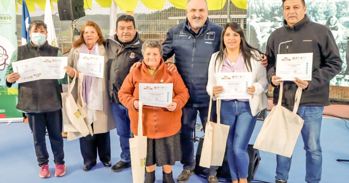 HITO INAUGURAL PROGRAMA DE RECUPERACIÓN DE BARRIOS “QUIERO MI BARRIO” EN SECTOR SANTA MARÍA ALTO DE CONSTITUCIÓN: PROGRAMA TIENE UNA INVERSIÓN TOTAL DE MIL MILLONES DE PESOS.