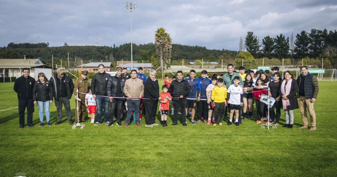 INAUGURACIÓN DE LA ESCUELA DE FÚTBOL MUNICIPAL EN PUTÚ: INICIA CON MÁS DE 70 INSCRITOS ENTRE LAS CATEGORÍAS 2010 Y 2019