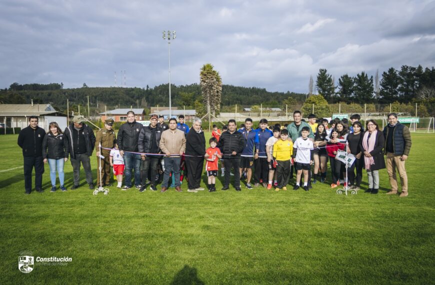INAUGURACIÓN DE LA ESCUELA DE FÚTBOL MUNICIPAL EN PUTÚ: INICIA…