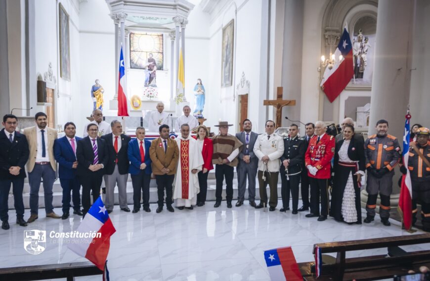 ALCALDE DE CONSTITUCIÓN REALIZA POSITIVO BALANCE DE LAS CELEBRACIONES DE FIESTAS PATRIAS 2025.