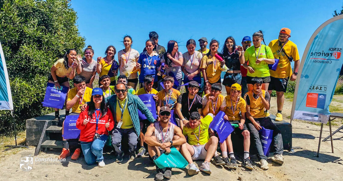  ÉXITO EN RUTA “DESAFÍO SENDA” MASIVO EVENTO DE ACTIVIDAD FÍSICA DE ESTABLECIMIENTOS EDUCACIONALES EN CONSTITUCIÓN: LICEO DE CONSTITUCIÓN SE QUEDÓ CON EL PRIMER LUGAR.
