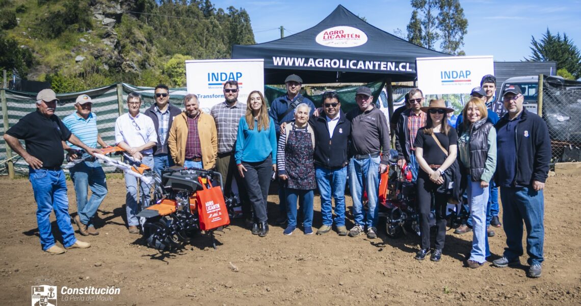 TRANSFORMANDO LA AGRICULTURA EN CONSTITUCIÓN: NUEVOS EQUIPOS PARA AGRICULTORES A TRAVÉS DE PRODESAL E INDAP