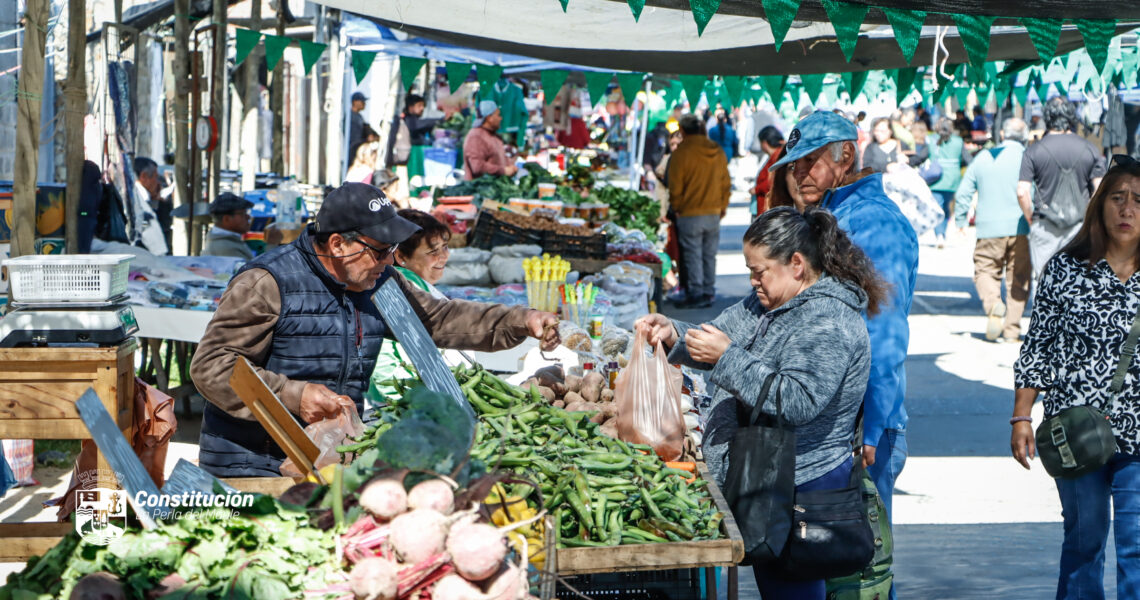 INICIÓ EL ANIVERSARIO 65 DE LA FERIA LIBRE DE CONSTITUCIÓN: UNA REINA POR CADA SINDICATO Y UNA SEMANA LLENA DE ACTIVIDADES