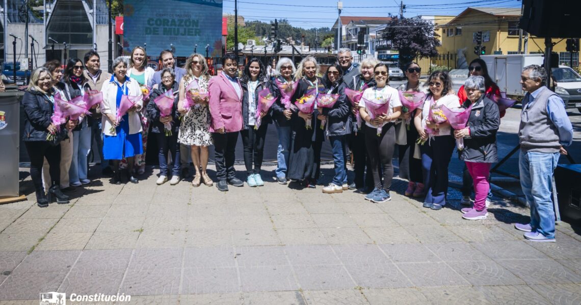 ALCALDE DE CONSTITUCIÓN CELEBRA CIERRE ANUAL DEL PROGRAMA CORAZÓN DE MUJER Y ANUNCIA CONTINUIDAD PARA 2026.