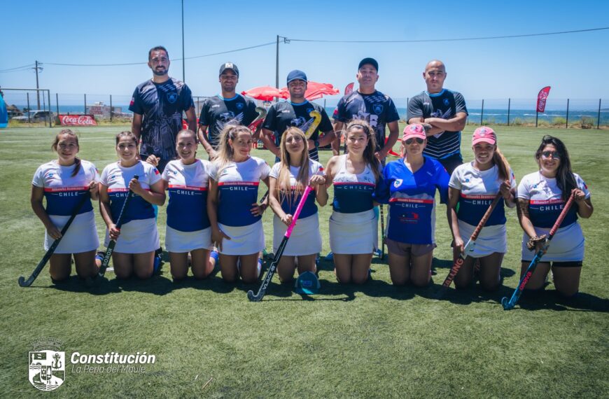 CONSTITUCIÓN VIVIÓ EL HOCKEY FEST CON AUTORIDADES REGIONALES Y PROYECCIÓN DEPORTIVA–TURÍSTICA EN CONSTITUCIÓN: 2 DÍAS DE DEPORTE EN ESTADIO MUTRÚN.