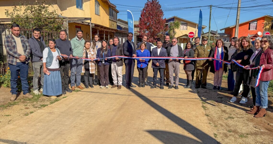 Inauguración de la Pavimentación Participativa en Nueva Vaquería, Putú: un proyecto de más de 500 millones de inversión que mitiga las inundaciones del invierno para los vecinos del sector