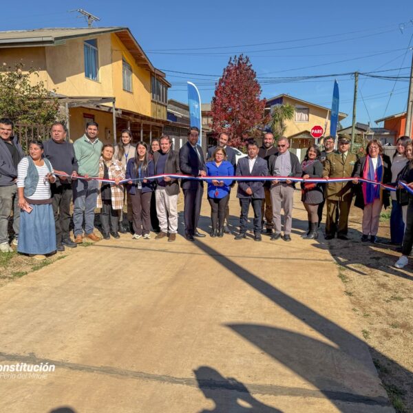 Inauguración de la Pavimentación Participativa en Nueva Vaquería, Putú: un&hellip;